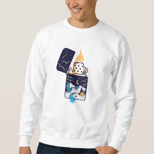 Licht des Universums Sweatshirt (Vorderseite)