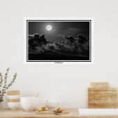 Licht des Vollmonds Poster (Küche)
