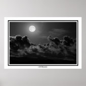 Licht des Vollmonds Poster (Vorne)