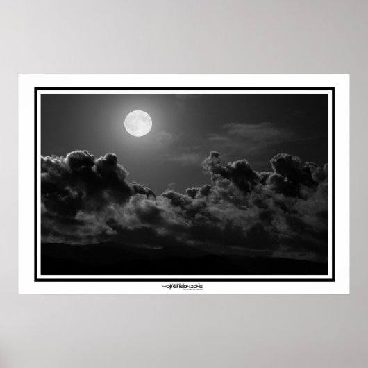 Licht des Vollmonds Poster (Vorne)