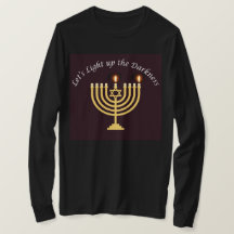 Licht die Dunkelheit Hanukkah Menorah Sweatshirt