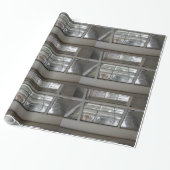 Licht durch alten Hütten-jedes Anlass der Fenster Geschenkpapier (Ungerollt)