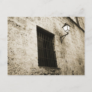 Licht durch die Bars Postkarte