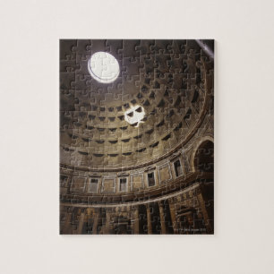 Licht durch Oculus im Pantheon in Puzzle