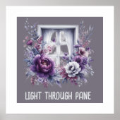 Licht durch Pane Ermutigungspaket Poster (Vorne)