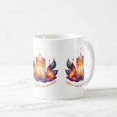 Licht eine Kerze für die Vorfahren Kaffeetasse (VorderseiteRechts)