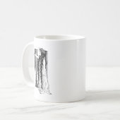 Licht eine Kerze Kaffeetasse (Vorderseite Links)