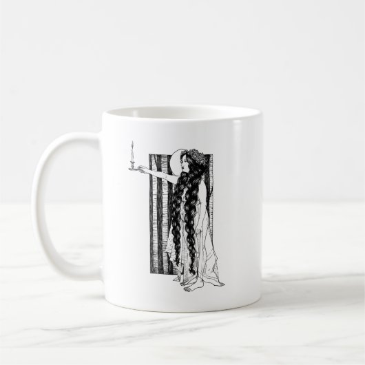 Licht eine Kerze Kaffeetasse (Links)