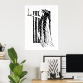 Licht eine Kerze Poster (Heimbüro)