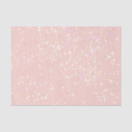 Licht erröten rosa funkelnd Seidenpapier (Vorderseite)