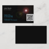 Licht erweitert sich QR Ansager-Visitenkarte Visitenkarte (Vorne/Hinten)