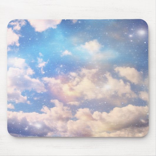 Licht-Fantasiewolken Mousepad (Vorne)