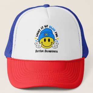 Licht für Autismus Truckerkappe
