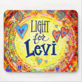 Licht für Levi "Inspirivity" Mousepad (Vorne)