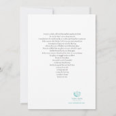 Licht für Wale: Notecard Dankeskarte (Rückseite)