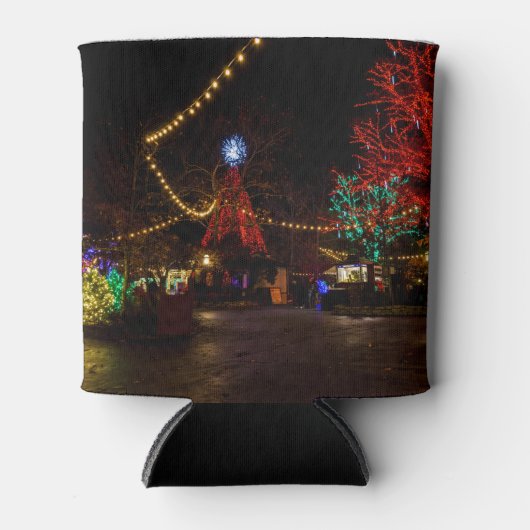 Licht für Weihnachten Dosenkühler (Vorderseite)