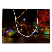 Licht für Weihnachten Große Geschenktüte (Rückseite)