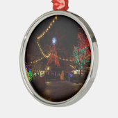 Licht für Weihnachten Ornament Aus Metall (Links)