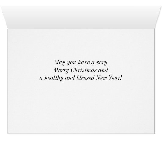 Licht für Weihnachtskarten (Innenansicht Horizontal (Unten))