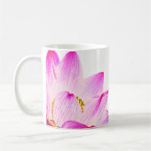 *~* Licht gefüllter Lotus-Yoga Reiki Kaffeetasse (Links)