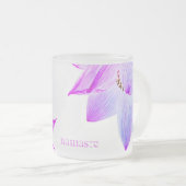 *~* Licht gefülltes Namaste Lotus Reiki Mattglastasse (VorderseiteRechts)
