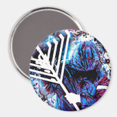 Licht gegen Dunkelheit Magnet (Vorderseite/Rückseite)