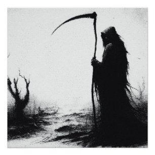 LICHT   Glossarpapier drucken Poster