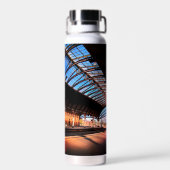 Licht im Bahnhof Trinkflasche (Rückseite)