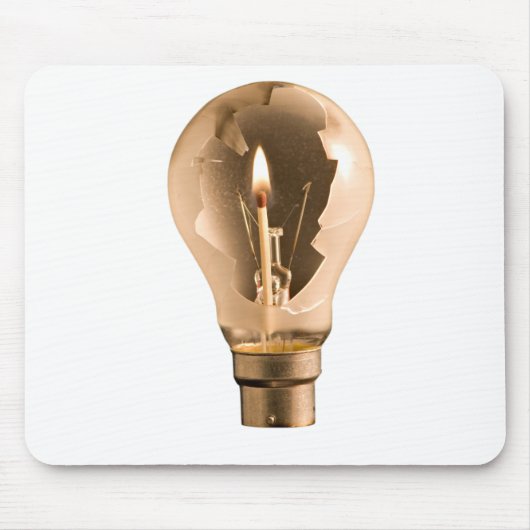 Licht im Dunkeln Mousepad (Vorne)