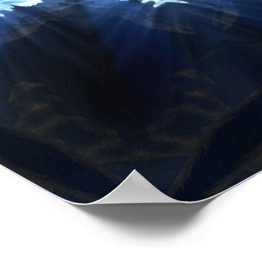 Licht im Herzen der Finsternis Poster (Ecke)