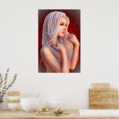 Licht im Herzen Poster (Küche)