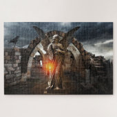 Licht im Sturmgel Puzzle (Horizontal)