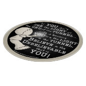 Licht im Tunnel Schneidebrett (Ecke)