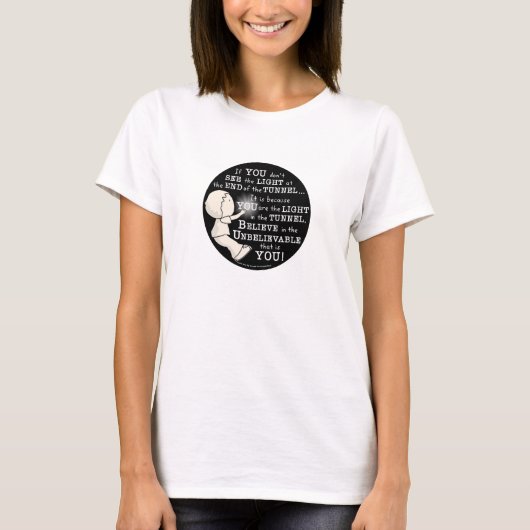 Licht im Tunnel T-Shirt (Vorderseite)