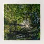 Licht im Wald Puzzle (Horizontal)