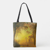 Licht im Wald Tasche (Rückseite)