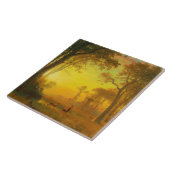 Licht im Wald (von Albert Bierstadt) Fliese (Seite)