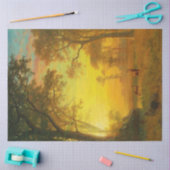 Licht im Wald (von Albert Bierstadt) Seidenpapier (Basteln)