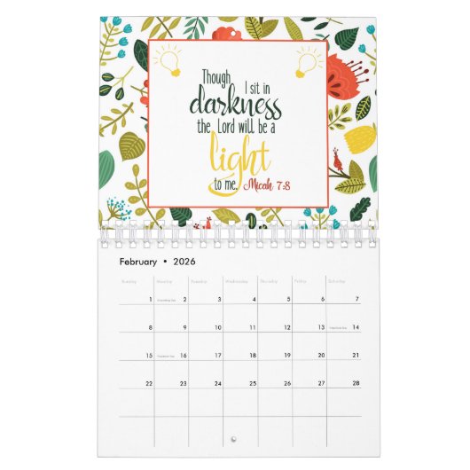 Licht in der Christlichen Dunkelheit 2022 Kalender (Feb 2026)