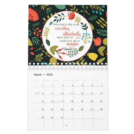 Licht in der Christlichen Dunkelheit 2022 Kalender (Mär 2026)