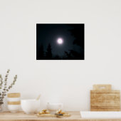 Licht in der Dunkelheit Poster (Küche)