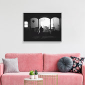 Licht in der Dunkelheit (Zuhause kommend) Leinwanddruck (Insitu (Wohnzimmer))