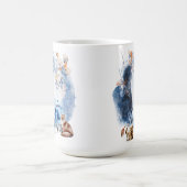 Licht in der dunklen Wintersonnenwende-Magie Kaffeetasse (Mittel)