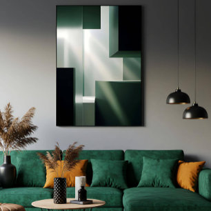 Licht in der Geometrie Poster