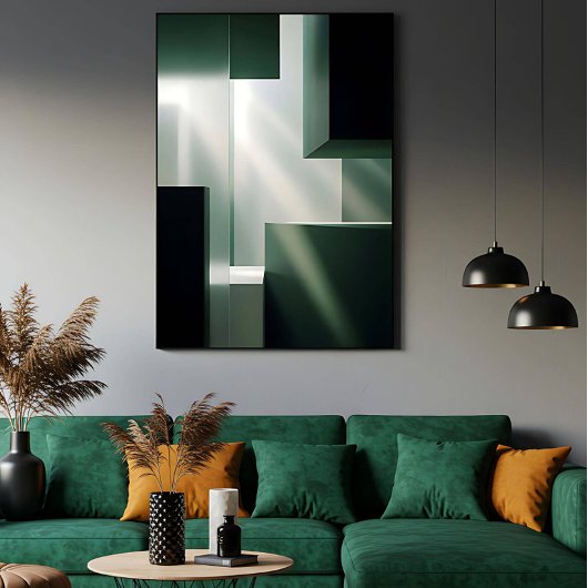Licht in der Geometrie Poster