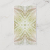 Licht in der Webart-Karte Visitenkarte (Rückseite)