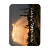Licht in der Wüste Scottsdale, Arizona Magnet (Vertikal)