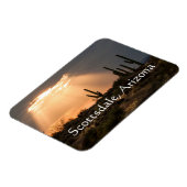 Licht in der Wüste Scottsdale, Arizona Magnet (Linke Seite)