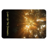 "Licht in die Dunkelheit" Magnet (Horizontal)