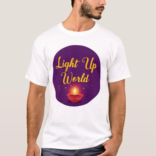 Licht in die ✨ | Minimal Elegant T-Shirt (Vorderseite)